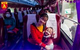 Những chuyến xe nghĩa tình đưa người bệnh về quê ăn Tết